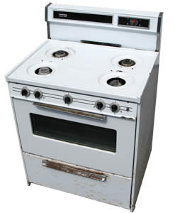 Kitchen Stove - recycle your appliances