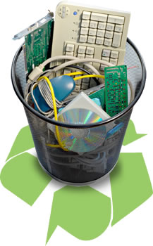e-waste mixed